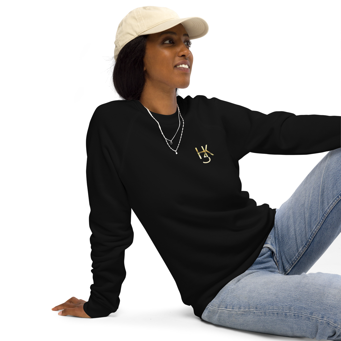 Unisex Organic Raglan Sweatshirt