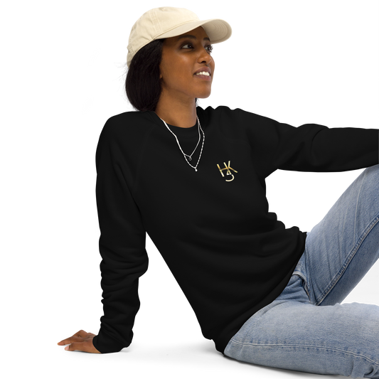 Unisex Organic Raglan Sweatshirt